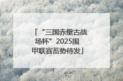 “三国赤壁古战场杯”2025围甲联赛蓄势待发