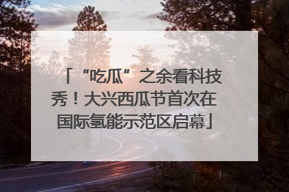 “吃瓜”之余看科技秀！大兴西瓜节首次在国际氢能示范区启幕