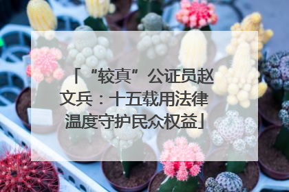 “较真”公证员赵文兵：十五载用法律温度守护民众权益