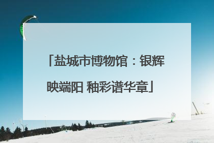 盐城市博物馆：银辉映端阳 釉彩谱华章