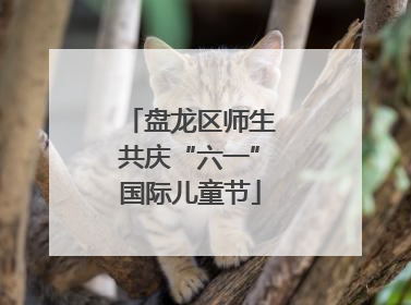 盘龙区师生共庆“六一”国际儿童节