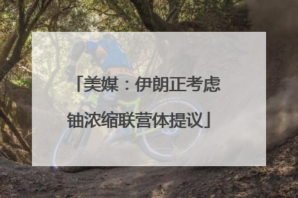 美媒：伊朗正考虑铀浓缩联营体提议