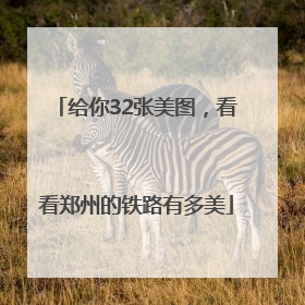 给你32张美图，看看郑州的铁路有多美