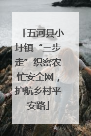 五河县小圩镇“三步走”织密农忙安全网，护航乡村平安路