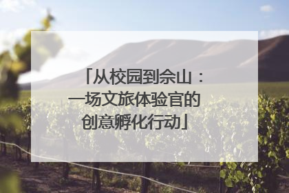从校园到佘山：一场文旅体验官的创意孵化行动