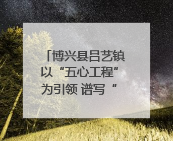 博兴县吕艺镇以“五心工程”为引领 谱写“心安城市”建设新篇章