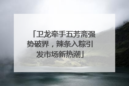 卫龙牵手五芳斋强势破界，辣条入粽引发市场新热潮