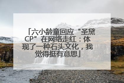 六小龄童回应“圣黛CP”在网络走红：体现了一种石头文化，我觉得挺有意思