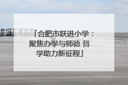合肥市跃进小学：聚焦办学与师德 督学助力新征程