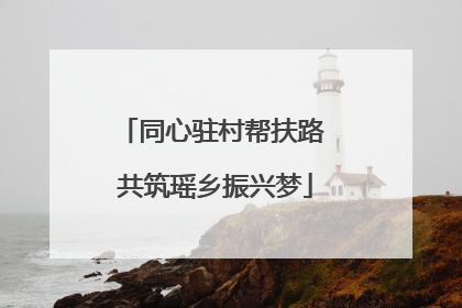 同心驻村帮扶路 共筑瑶乡振兴梦