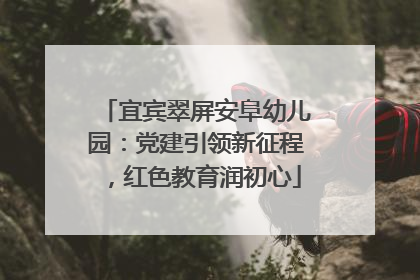 宜宾翠屏安阜幼儿园：党建引领新征程，红色教育润初心