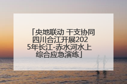 央地联动 干支协同 四川合江开展2025年长江-赤水河水上综合应急演练