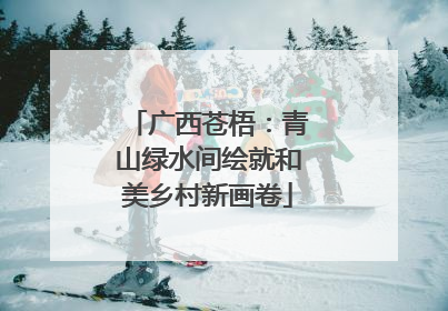 广西苍梧：青山绿水间绘就和美乡村新画卷