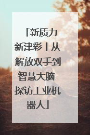 新质力 新津彩丨从解放双手到智慧大脑 探访工业机器人