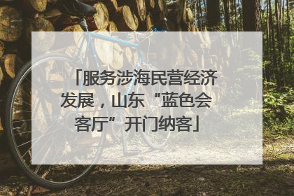 服务涉海民营经济发展，山东“蓝色会客厅”开门纳客