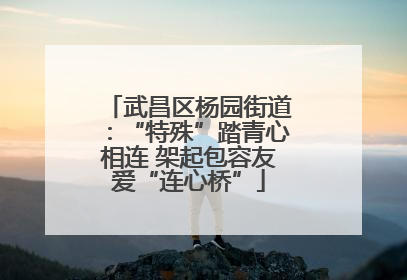 武昌区杨园街道：“特殊”踏青心相连 架起包容友爱“连心桥”
