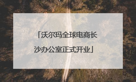 沃尔玛全球电商长沙办公室正式开业
