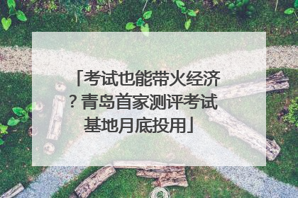 考试也能带火经济？青岛首家测评考试基地月底投用