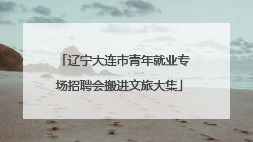辽宁大连市青年就业专场招聘会搬进文旅大集
