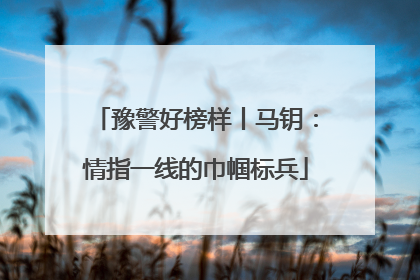 豫警好榜样丨马钥：情指一线的巾帼标兵