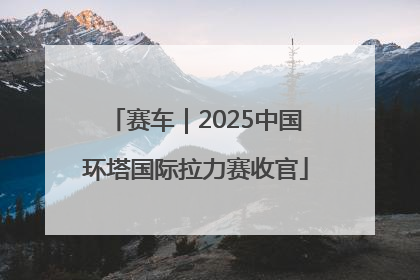 赛车｜2025中国环塔国际拉力赛收官