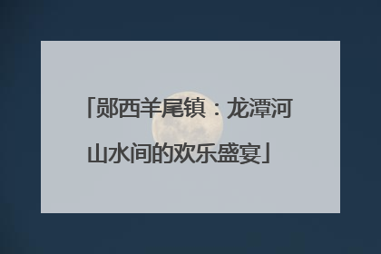 郧西羊尾镇：龙潭河山水间的欢乐盛宴