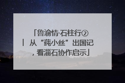 鲁渝情·石柱行② ︳从“莼小丝”出国记，看淄石协作启示