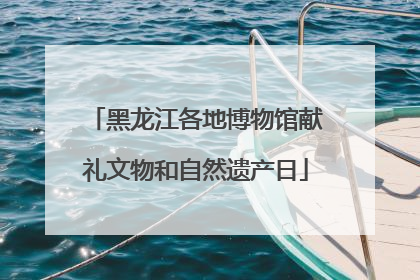 黑龙江各地博物馆献礼文物和自然遗产日
