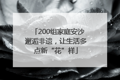 200组家庭安沙邂逅非遗，让生活多点新“花”样