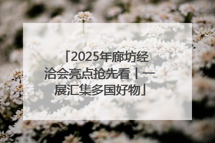 2025年廊坊经洽会亮点抢先看丨一展汇集多国好物