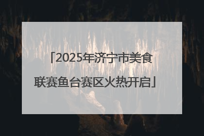 2025年济宁市美食联赛鱼台赛区火热开启