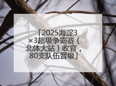 2025海淀3×3超级争霸赛（北体大站）收官，80支队伍晋级