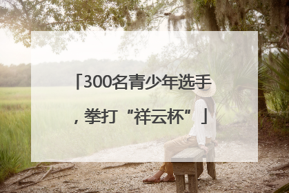 300名青少年选手，拳打“祥云杯”