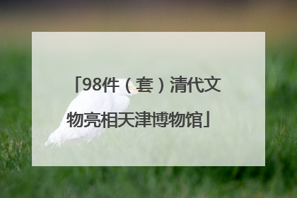 98件（套）清代文物亮相天津博物馆
