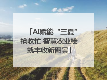 AI赋能“三夏”抢收忙 智慧农业绘就丰收新图景