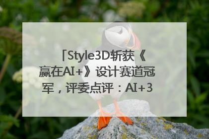 Style3D斩获《赢在AI+》设计赛道冠军，评委点评：AI+3D技术世界第一