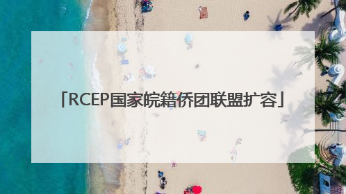 RCEP国家皖籍侨团联盟扩容